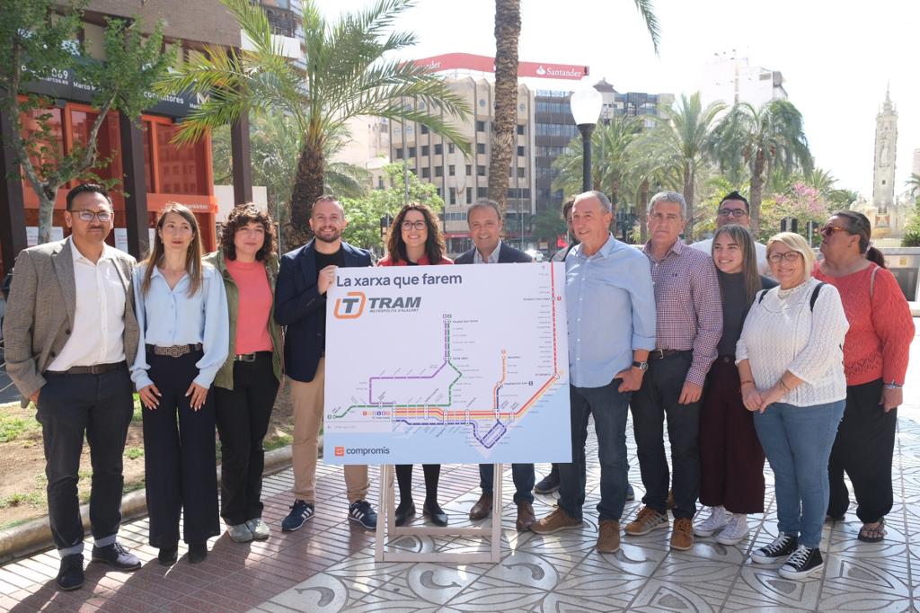Presentació de la proposta de nova xarxa de Tram a Alacant
